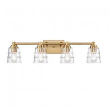  67973/4 - Pulsate 30.25'' Wide 4-Light Vanity Light - Satin Brass