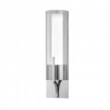  8144-CH-CL - Slope 15'' High Integrated LED Sconce - Chrome