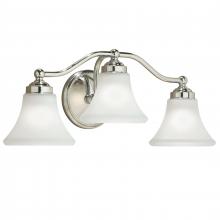  9663-CH-FL - Soleil 22.25'' Wide 3-Light Vanity Light - Chrome