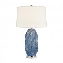  S0019-9538 - Blue Swell 28'' High 1-Light Table Lamp