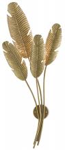  5000-0128 - Tropical Brass Multi-Leaf Wall