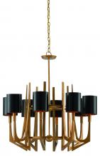  9000-0332 - Umberto Brass Chandelier