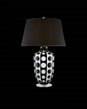  6000-0813 - Cicero Black & White Table Lamp