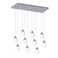  E21566-18PC - Dewdrop-Linear Pendant